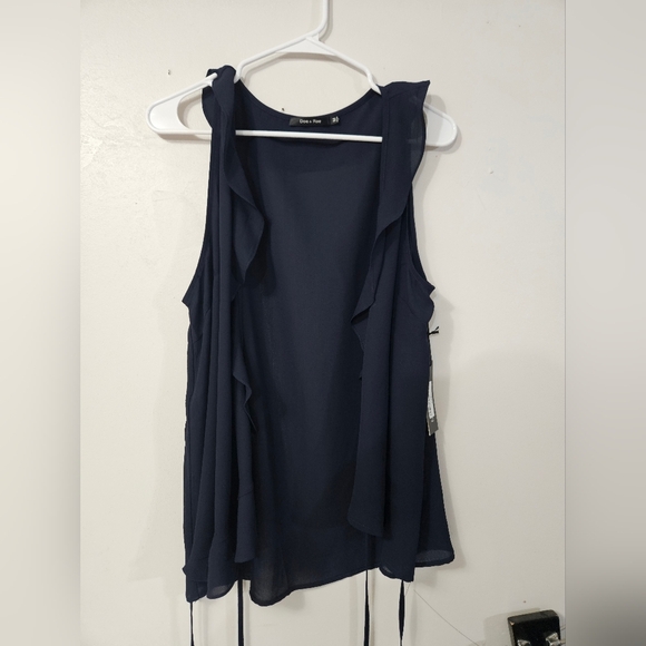 NWT! Doe & Rae Open Front Sheer Cardigan! - Picture 1 of 4